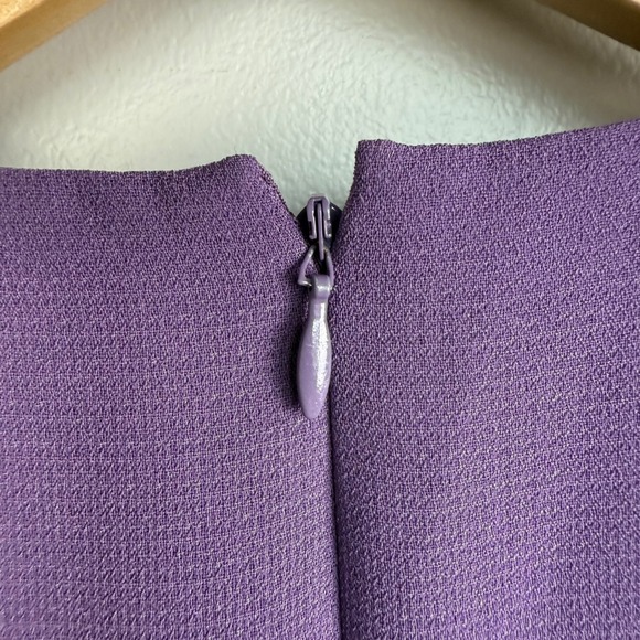 Calvin Klein Sheath Dress Women's 2P Purple Sleeveless Business Career - Picture 6 of 7